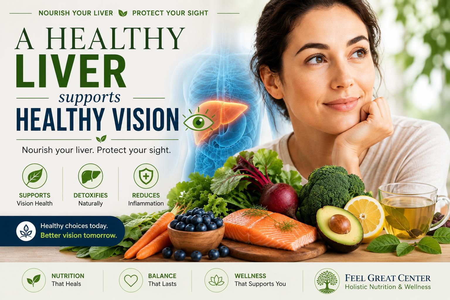 Can Your Liver Affect Your Vision?  The Surprising Connection Between Liver Health & Eye Health