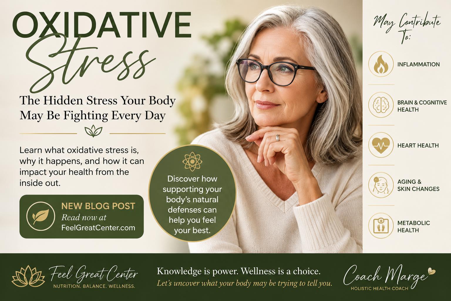 Oxidative Stress: The Hidden Stress Your Body May Be Fighting Every Day